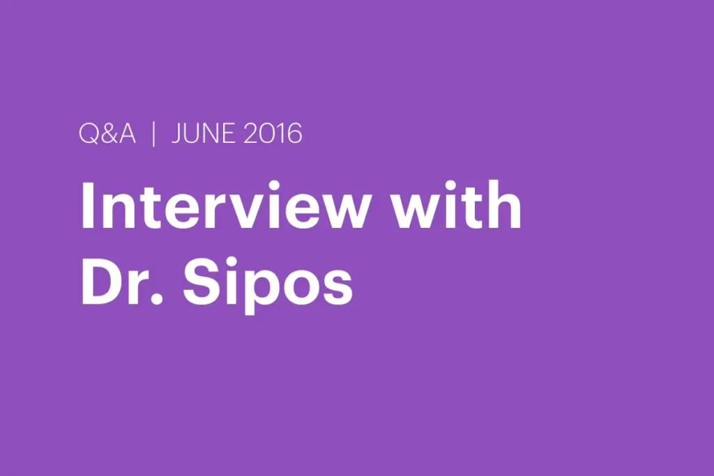 interview with dr. sipos june 2016