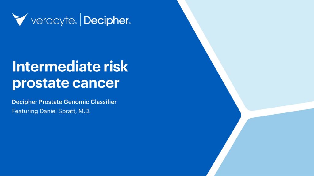 Intermediate risk prostate cancer
