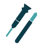 percepta nasal swab test result high risk icon