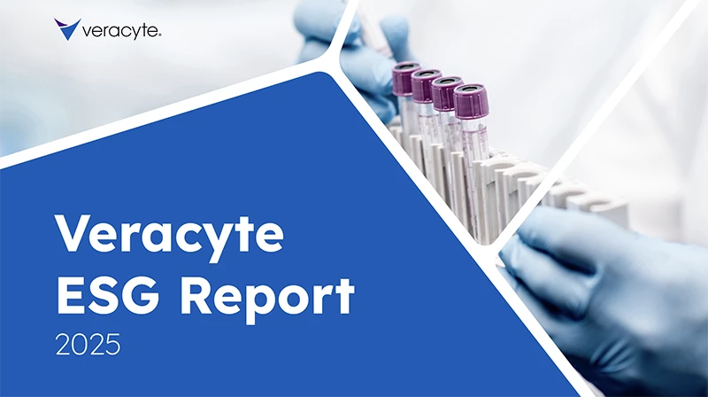 Digital image of Veracyte ESG Report 2025
