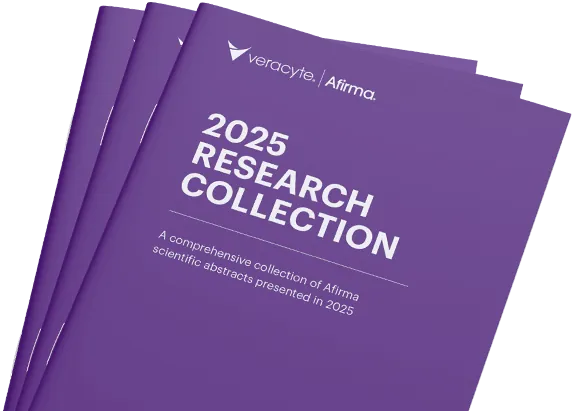 An image of the 2025 Afirma Research Collection digital booklet